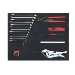 Servante 41 6 tiroirs + composition mousse de 200 outils SAM | 416-200MZ