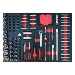 SERVANTE 7 TIROIRS POWER- EDITION LIMITEE 2026 - ÉQUIPÉE DE 208 OUTILS KSTools | 826.7206F