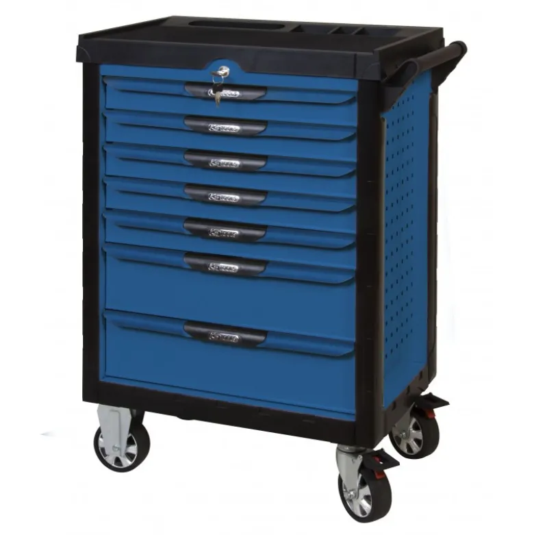 Servante ULTIMATE bleue, 7 tiroirs - KS Tools | 804.0007