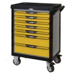 Servante ULTIMATE grise et jaune, 7 tiroirs - KS Tools | 814.0007