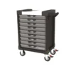 Servante ULTIMATE noire et grise, 9 tiroirs - KS Tools | 816.0009