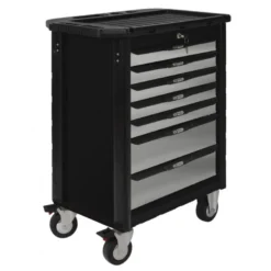 Servante ULTIMATE noire et grise, 7 tiroirs - KS Tools | 816.0007