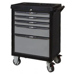 Servante ULTIMATE noire et grise, 5 tiroirs - KS Tools | 816.0005
