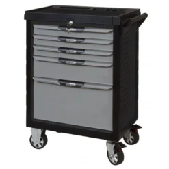 Servante ULTIMATE noire et grise, 5 tiroirs - KS Tools | 816.0005