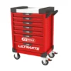 Servante ULTIMATE rouge, 7 tiroirs - KS Tools | 809.0007