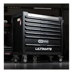 Servante ULTIMATE XL noire, 7 tiroirs + Composition d'Outils générale 264 pièces KS Tools | 825.0007-MO