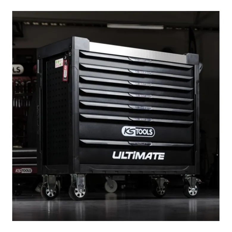Servante ULTIMATE XL noire, 7 tiroirs KS Tools | 825.0007