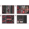 Servante ULTIMATE XL équipée de 263 outils KS Tools | 825.7263