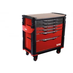 Servante x-large 6 tir pl.bois SAM | 416-BXL