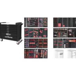 Servante XL 7 tiroirs 501 pcs - KSTools | 825.7501