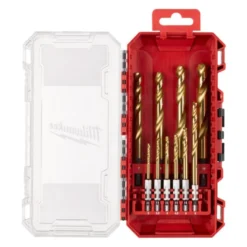 SET 10 FORET MÉTAUX HSS-G RED HEX - Milwaukee | 4932493865