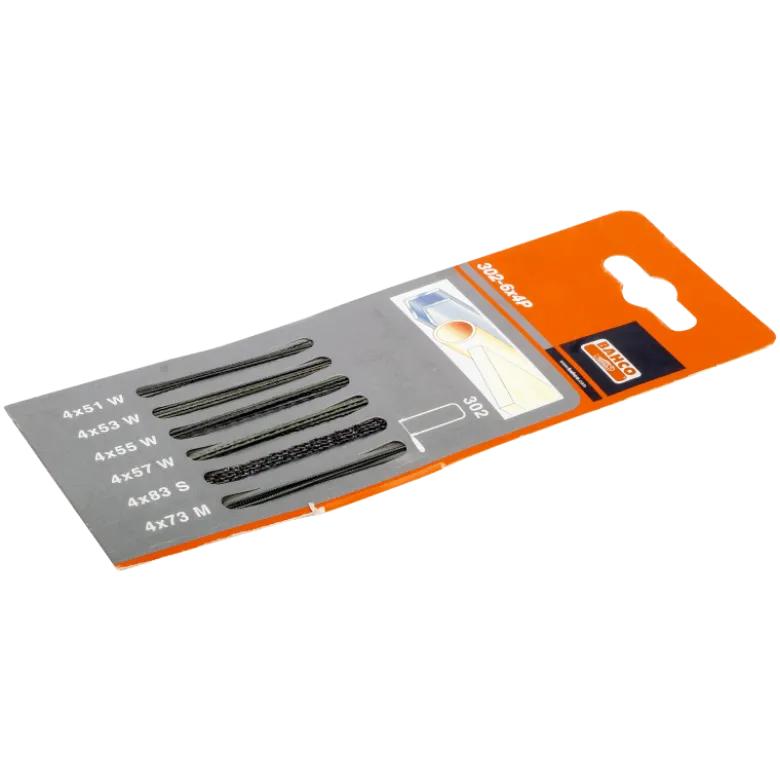 Set 24 minilames 302 - Bahco | 302-6X4P