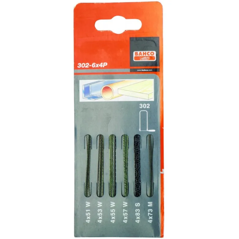 SET 24 MINILAMES 302 - Bahco | 302-6X4P