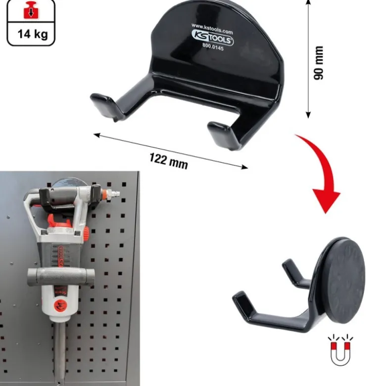 Support magnétique pour visseuse à percussion - KSTools | 800.0145