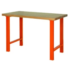 Établi avec plateau en marronnier à usage intensif, avec 4 pieds - Bahco | 1495WB15TW