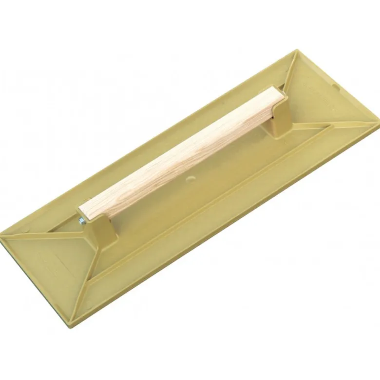 TALOCHE ABS 42x16CM RECTANGLE JAUNE TALIAPLAST | 300105