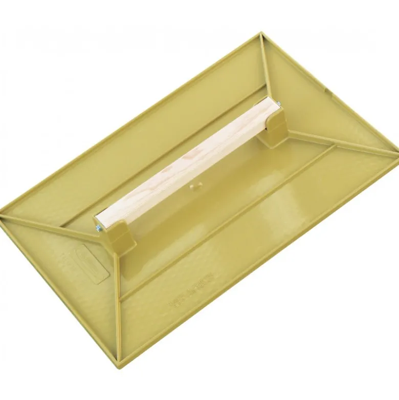 TALOCHE ABS 42x28CM RECTANGLE JAUNE TALIAPLAST | 300101