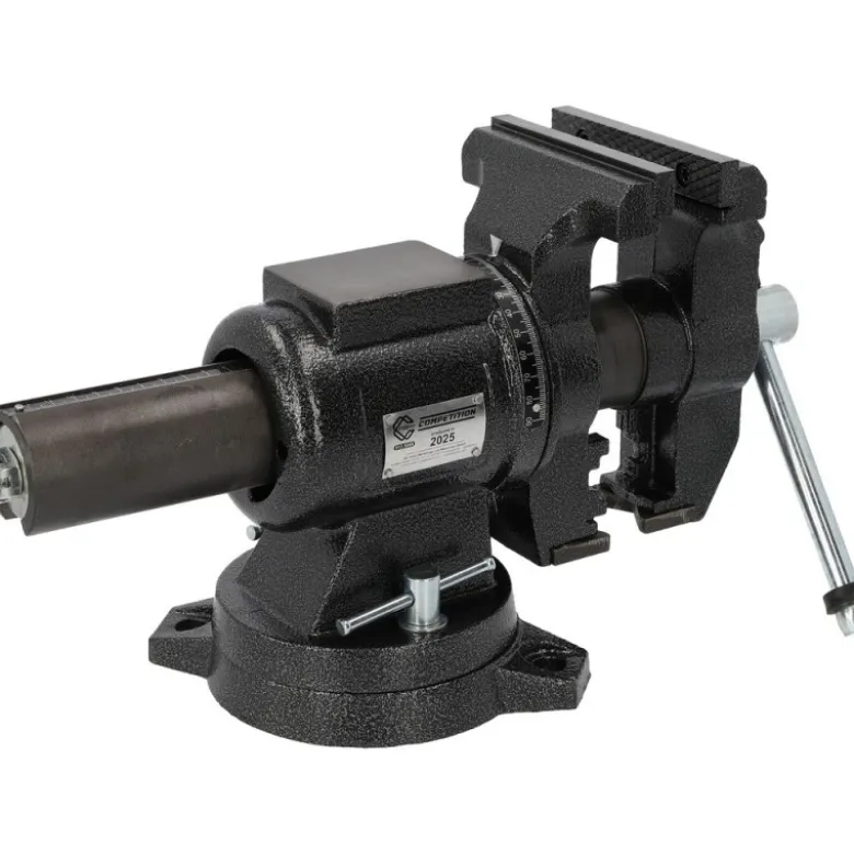Étau multifonction COMPETITION 2-en-1, 5", pivotant sur 360° - KSTools | 512.5060