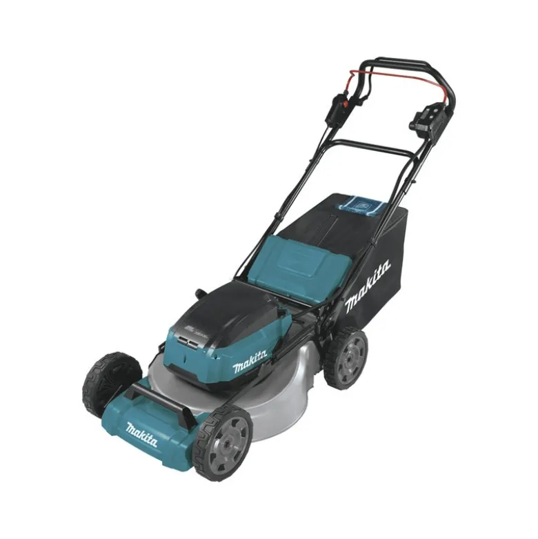 Tondeuse auto-tractée 36 V 2 x 18 V Li-Ion 5 Ah (4 batteries) Makita | DLM532PT4
