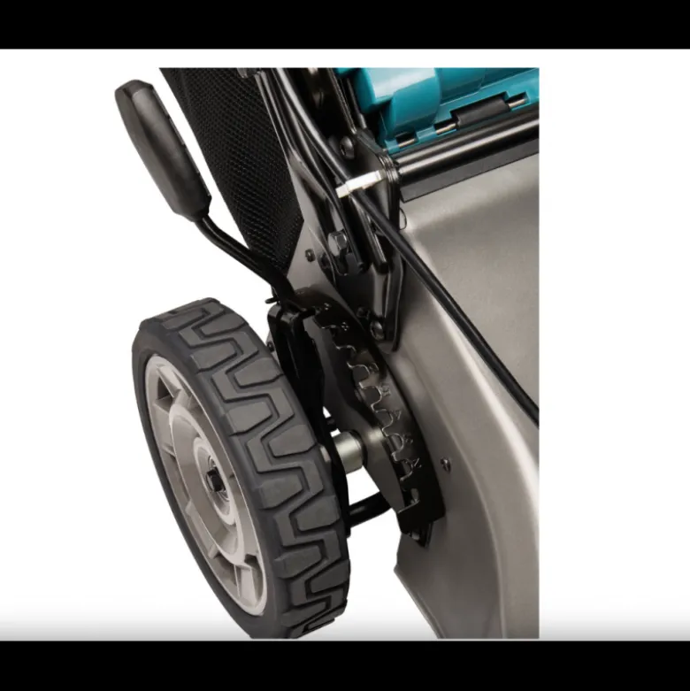 Tondeuse auto-tractée 36 V 2 x 18 V Li-Ion 5 Ah (4 batteries) Système Mulching MAKITA DLM462PT4