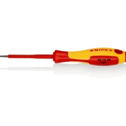 Tournevis 6 pans mâle 2mm - Longueur lame 75mm - Isolé 1000V - KNIPEX | 98 13 20