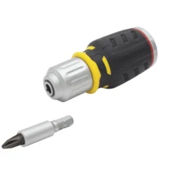 TOURNEVIS PORTE-EMBOUTS BOULE A CLIQUET BABY S + 6 EMBOUTS FATMAX Stanley FMHT0-62688