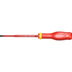 Tournevis Protwist plat 6.5x150 isolé 1000V-slim - FACOM FRANCE | AT6.5X150TVE