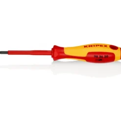 Tournevis Torx® - TX20 - Isolé 1000V - Longueur lame 80mm - KNIPEX | 98 26 20