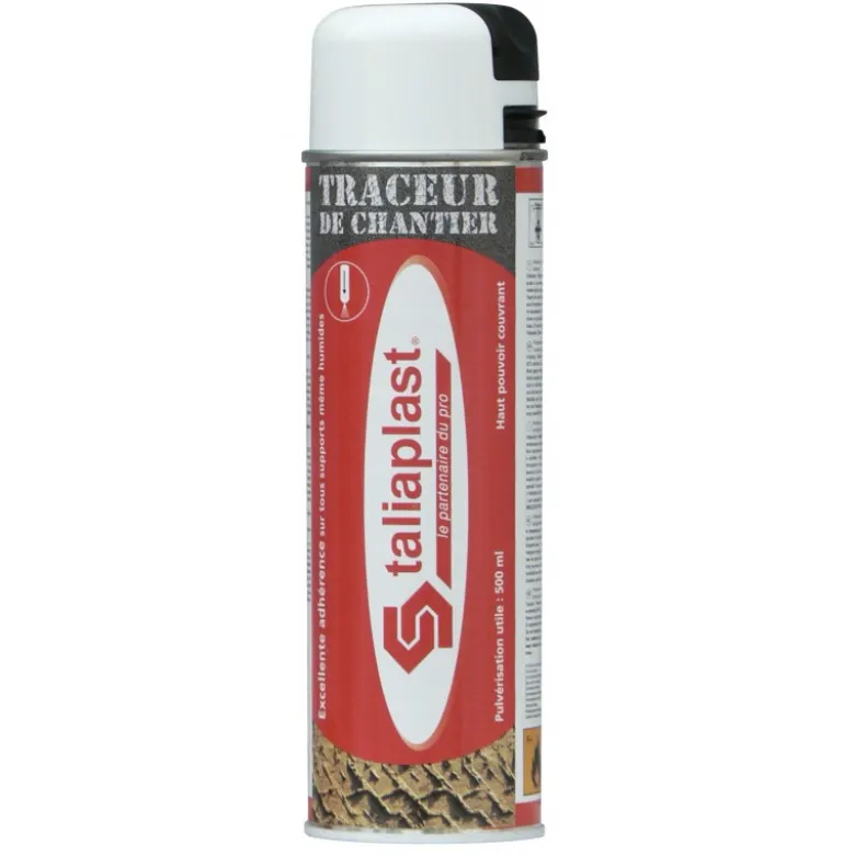TRACEUR DE CHANTIER 500ML BLANC TALIAPLAST | 521001