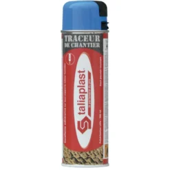 TRACEUR DE CHANTIER 500ML BLEU FLUO TALIAPLAST | 521004
