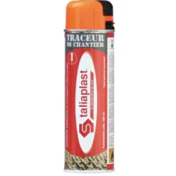 TRACEUR DE CHANTIER 500ML ORANGE FLUO TALIAPLAST | 521005