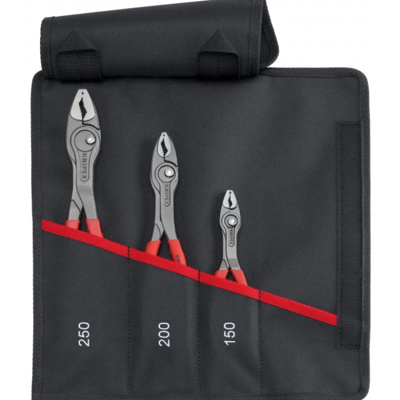 Trousse composée de 3 pinces KNIPEX TwinGrip 150mm, 200mm et 250mm - KNIPEX | 001961V01