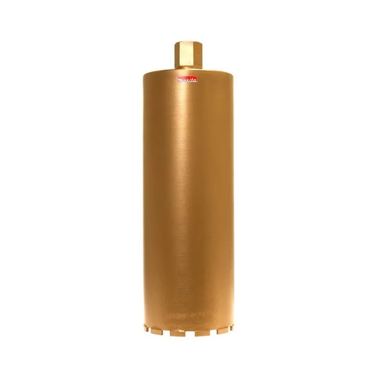 Trépan diamanté à eau gros agrégats (alésage 1-1/4'' (5/4'')) Ø 182mm x 400mm, emmanchement Outil 1 1/4UNC Makita | P-41202