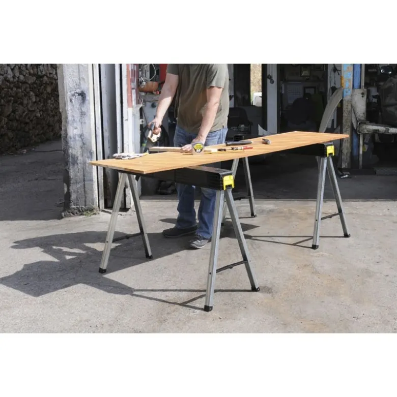 Tréteaux pliables - lot de 2 - L 101,7 cm - STANLEY | 1-97-475