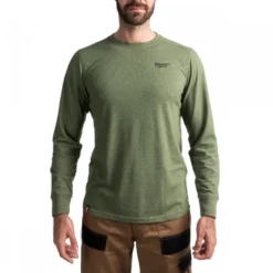 T-SHIRT HYBRID MANCHES-LONGUES VERT MILWAUKEE | 4932492998
