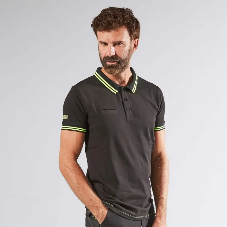 T-Shirt & Polo Way Black Carbon U-Power | EY264BC