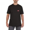 T-SHIRT TRAVAIL MANCHES-COURTES NOIR MILWAUKEE | 4932493003 MILWAUKEE | 4932493003