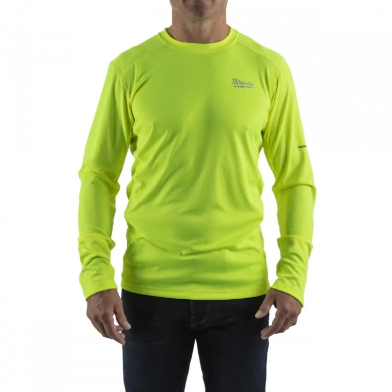 T-SHIRT WORKSKIN MANCHES-LONG JAUNE MILWAUKEE | 4932493088