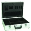 VALISE DE RANGEMENT ARGENTÉE EN ALUMINIUM - Sodise | 10513