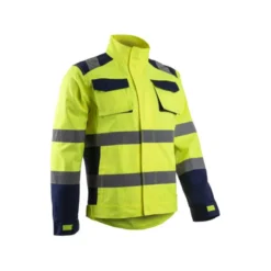 Veste - HIBANA - 60% CO/40% PES 270g/m2 + Stretch - Jaune HV/Marine - COVERGUARD | 5HBJ160