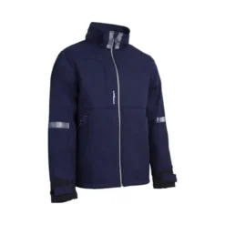Veste Softshell - SEAL - 100% PES + TPU membrane + Polaire - 310g/m2 - Marine - COVERGUARD | 5SEA120