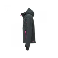 Veste Soft Shell Space Lady Grey Fucsia U-Power | FU187GF