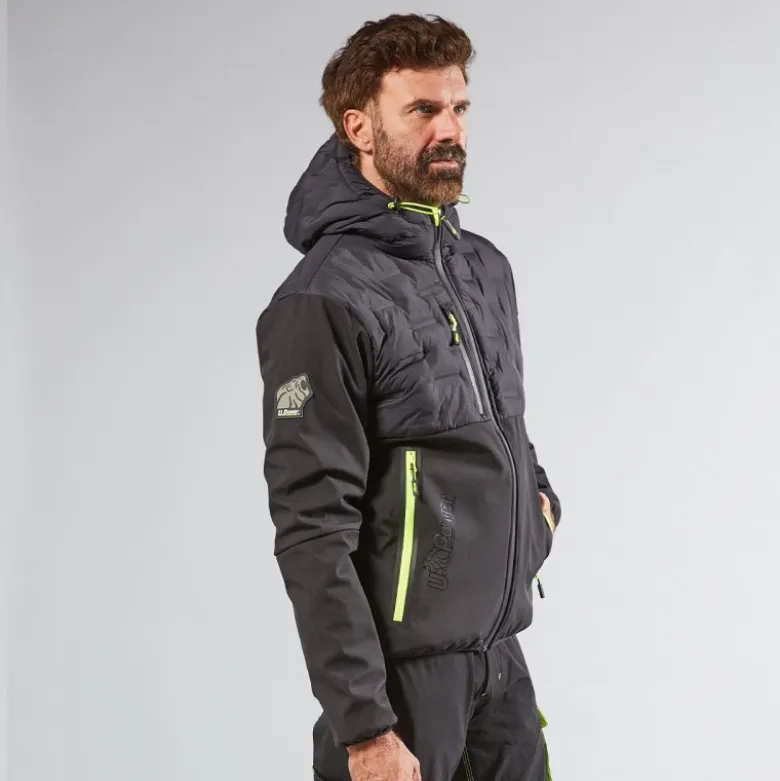 Veste Soft Shell Spock Black Carbon U-Power | FU213BC