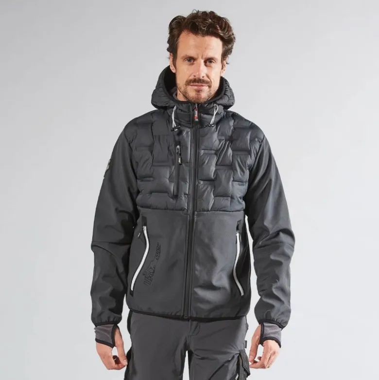Veste Soft Shell Spock Grey Meteorite U-Power | FU213GM