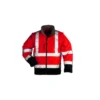 Veste softshell 2/1 - STATION - Polaire 300g/m2 - Rouge HV/Marine - COVERGUARD | MO70680