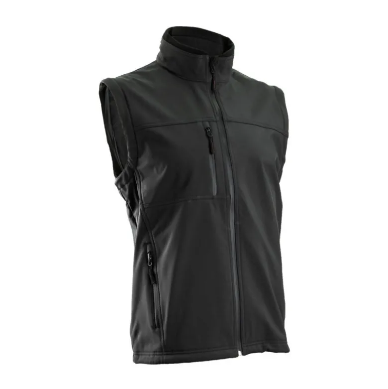 Veste Softshell - YANG 2/1 - 94% PES/6% EA + TPU membrane + Polaire - 310g/m2 - Noir - COVERGUARD | 5YAND