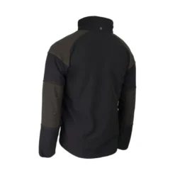 Veste Softshell - YUKI II - Ripstop 94% PES/6% EA + TPU membrane + Polaire - 350g/m2 - Noir/Citrouille - COVERGUARD | 5YKY310