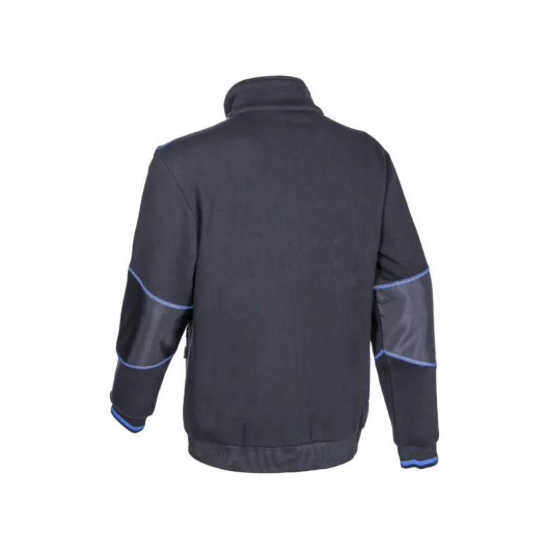 Veste thermique - KIJI - Molleton 70% CO/30% PES 300g/m2 + Empiècements 300D Oxford - Noir - COVERGUARD | 5KIJ01