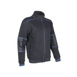 Veste thermique - KIJI - Molleton 70% CO/30% PES 300g/m2 + Empiècements 300D Oxford - Noir - COVERGUARD | 5KIJ01