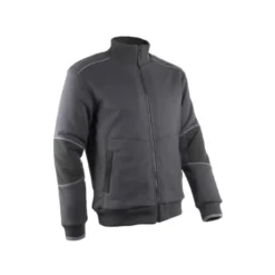 Veste thermique - RAKOUN - Molleton 70% CO/30% PES 300g/m2 + Doublure Sherpa - Anthracite - COVERGUARD | 5RAK150